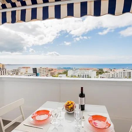 شقة Go2tenerife Apart'vista Top Floor & Amazing Sea View *